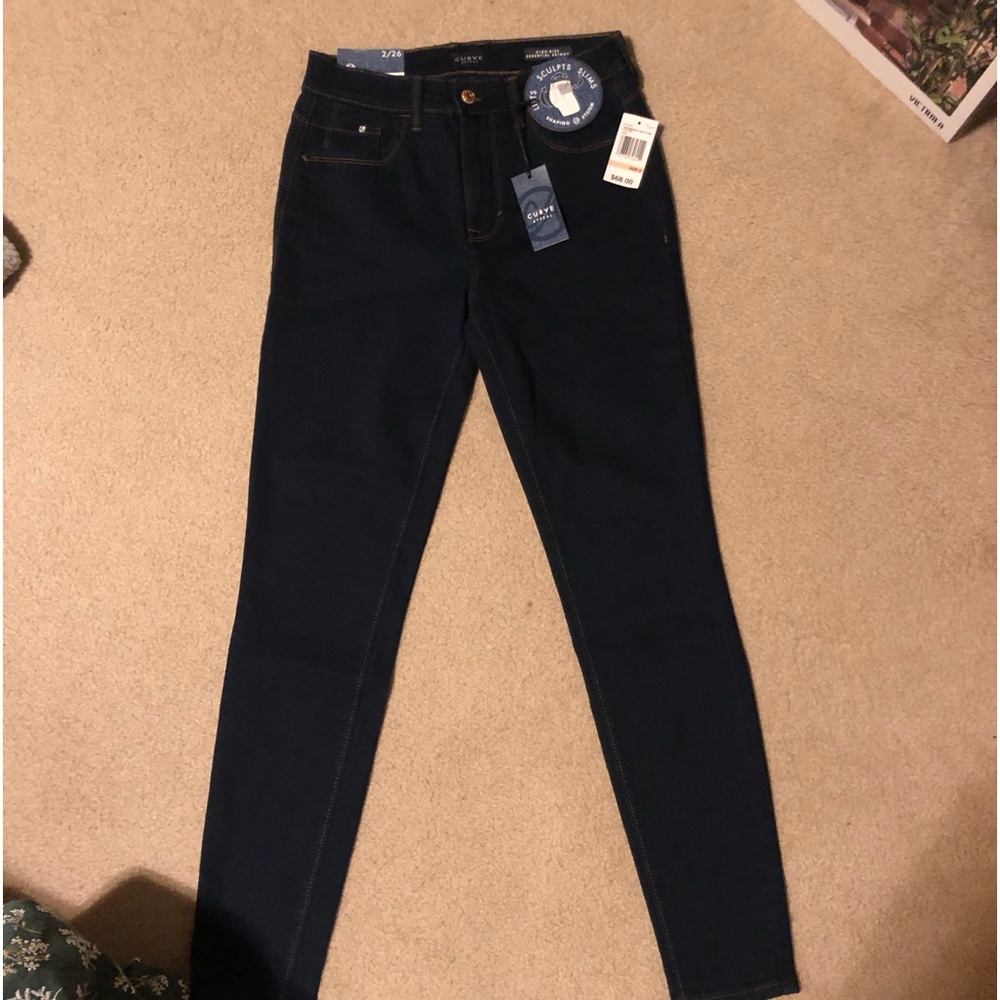 Curve appeal skinny jeans